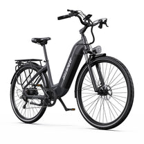 OneSport OT05 Pro E-Bike schräg von hinten in Schwarz