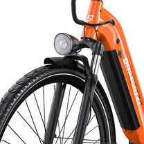 Frontscheinwerfer am OneSport OT05 Pro in Orange