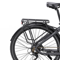 Gepäckträger des OneSport OT05 Pro von der Seite in Schwarz