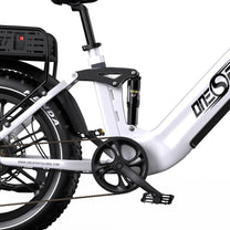 Rahmen des OneSport OT08 Pro in Weiß