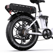 Gepäckträger des OneSport OT08 Pro in Weiß
