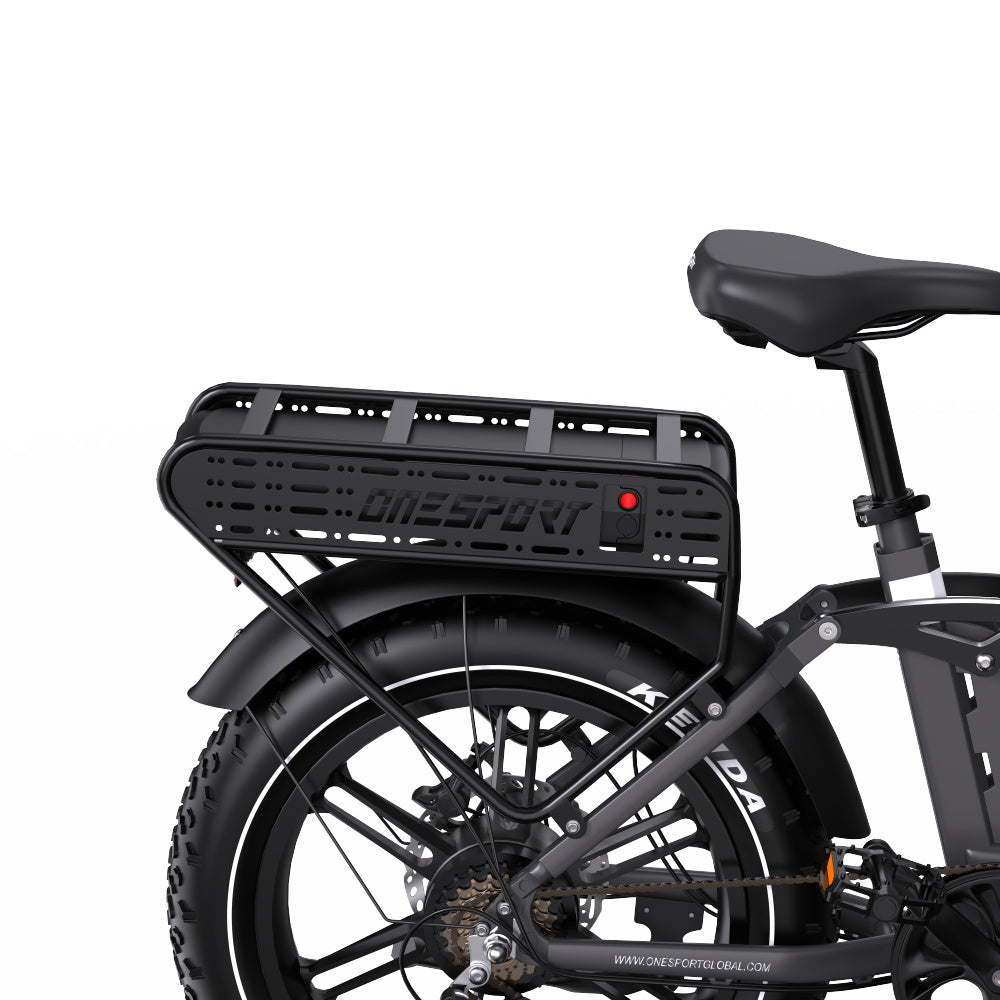 Sattel des OneSport OT08 Pro in Grau