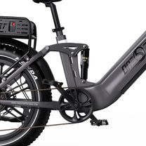 Rahmen des OneSport OT08 Pro in Grau