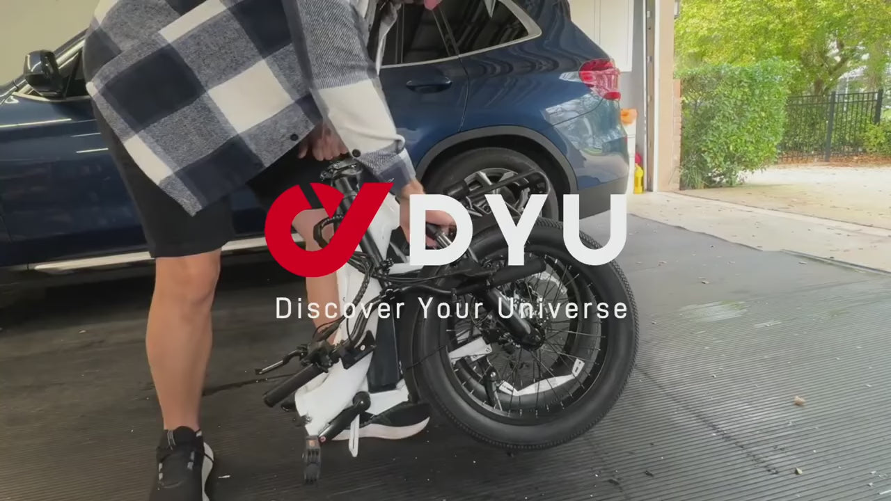 DYU C9 Elcykel reklamvideo