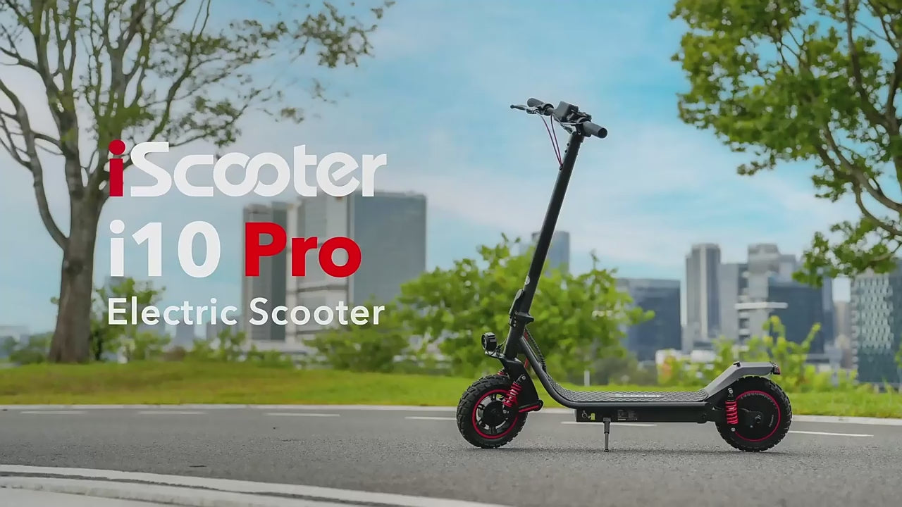 iScooter i10 Pro Elsparkcykel Reklamvideo - Wheelyshop