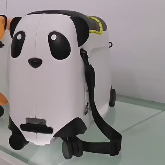 Åkbar resväska för barn – Panda Edition