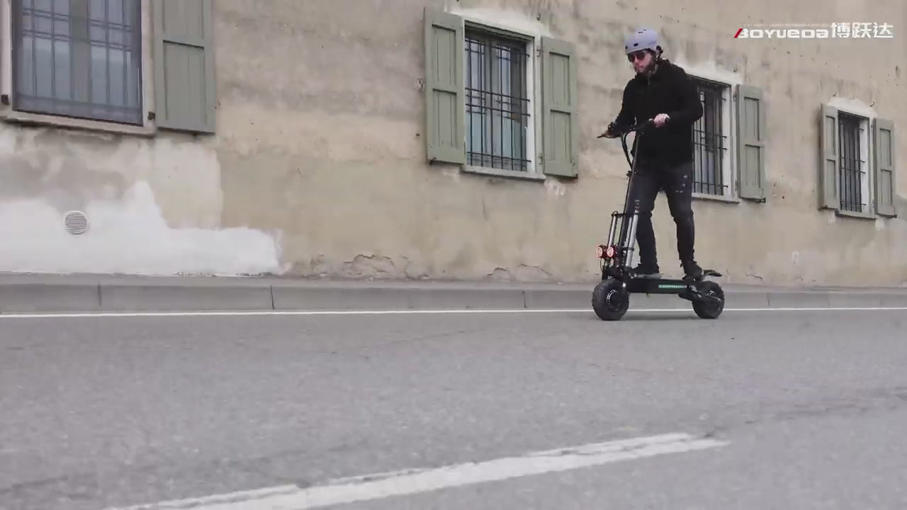 BOYUEDA S3-11 Elsparkcykel reklamvideo