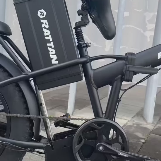 Rattan LFLM Ultra Electric Bike FOLDABLE & PORTABLE DESIGN