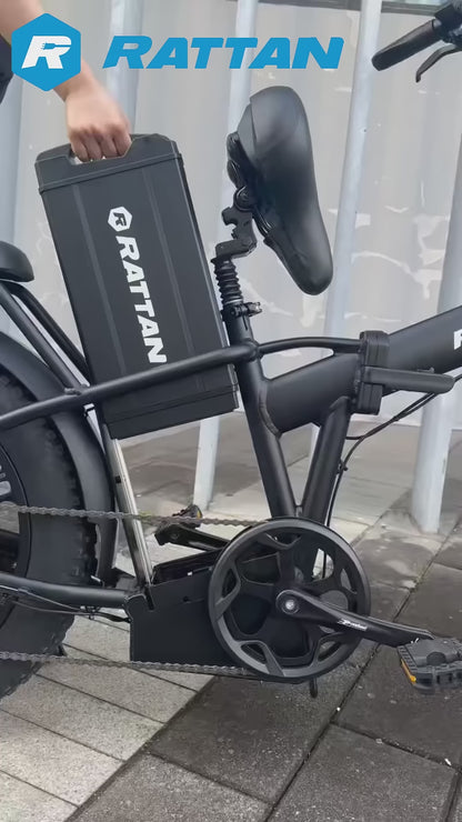 Rattan LFLM Ultra Electric Bike FOLDABLE & PORTABLE DESIGN