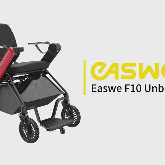 Easwe® F10 Unboxing – Auto Folding Electric Wheelchair