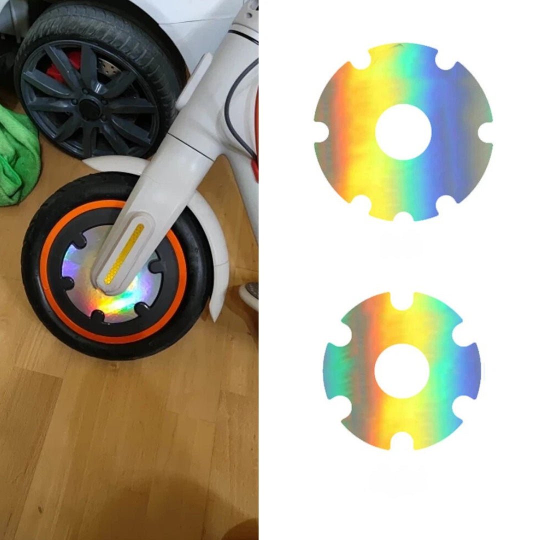 Reflektierender Sicherheitsaufkleber Radabdeckung - Zubehör - Wheelyshop