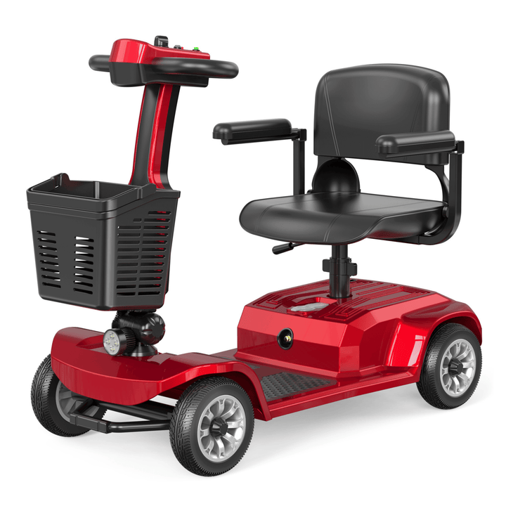 SEEDREAM X-02 Elektromobil schräg von vorne in Rot