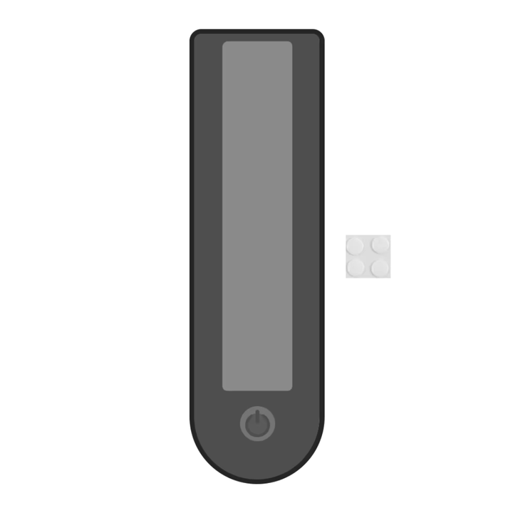 Displayschutz für Xiaomi 4 Pro/5 in Schwarz von vorne