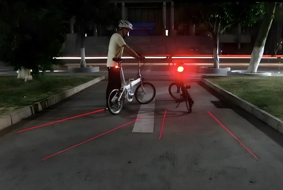 Smartes Rücklicht mit Laser - Zubehör - Wheelyshop