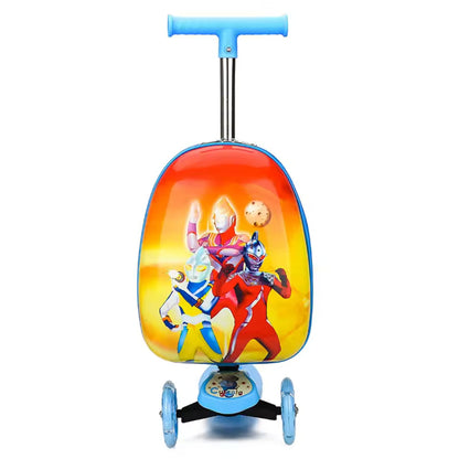 Smarter Kinderroller mit Reisekoffer - Fahrbarer Koffer - Wheelyshop