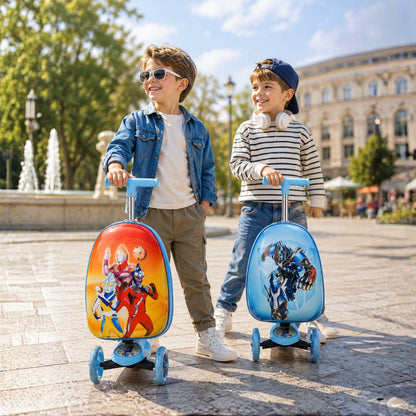 Smarter Kinderroller mit Reisekoffer - Fahrbarer Koffer - Wheelyshop