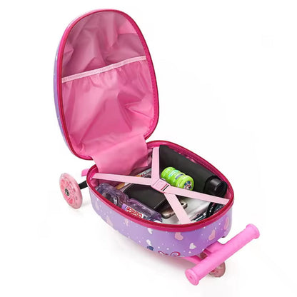 Smarter Kinderroller mit Reisekoffer - Fahrbarer Koffer - Wheelyshop