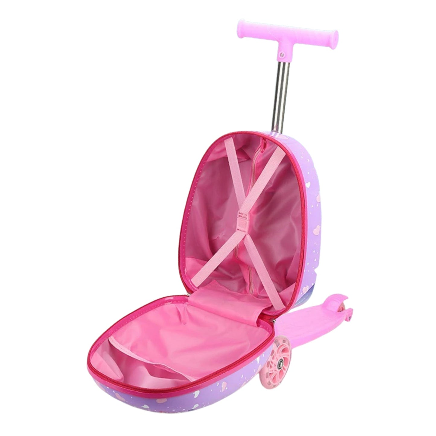 Smarter Kinderroller mit Reisekoffer - Fahrbarer Koffer - Wheelyshop