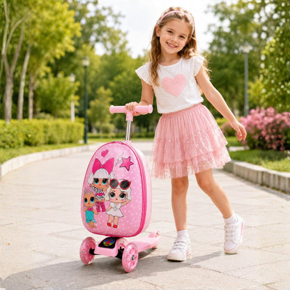 Smarter Kinderroller mit Reisekoffer - Fahrbarer Koffer - Wheelyshop