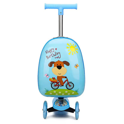 Smarter Kinderroller mit Reisekoffer - Fahrbarer Koffer - Wheelyshop