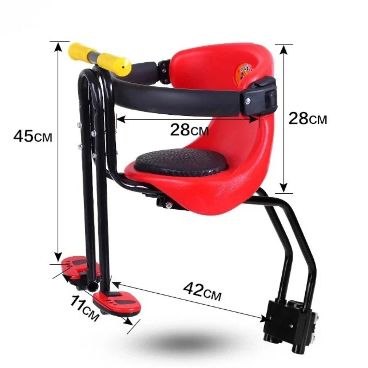 Smarter Kindersitz für Fahrradrahmen - Zubehör - Wheelyshop