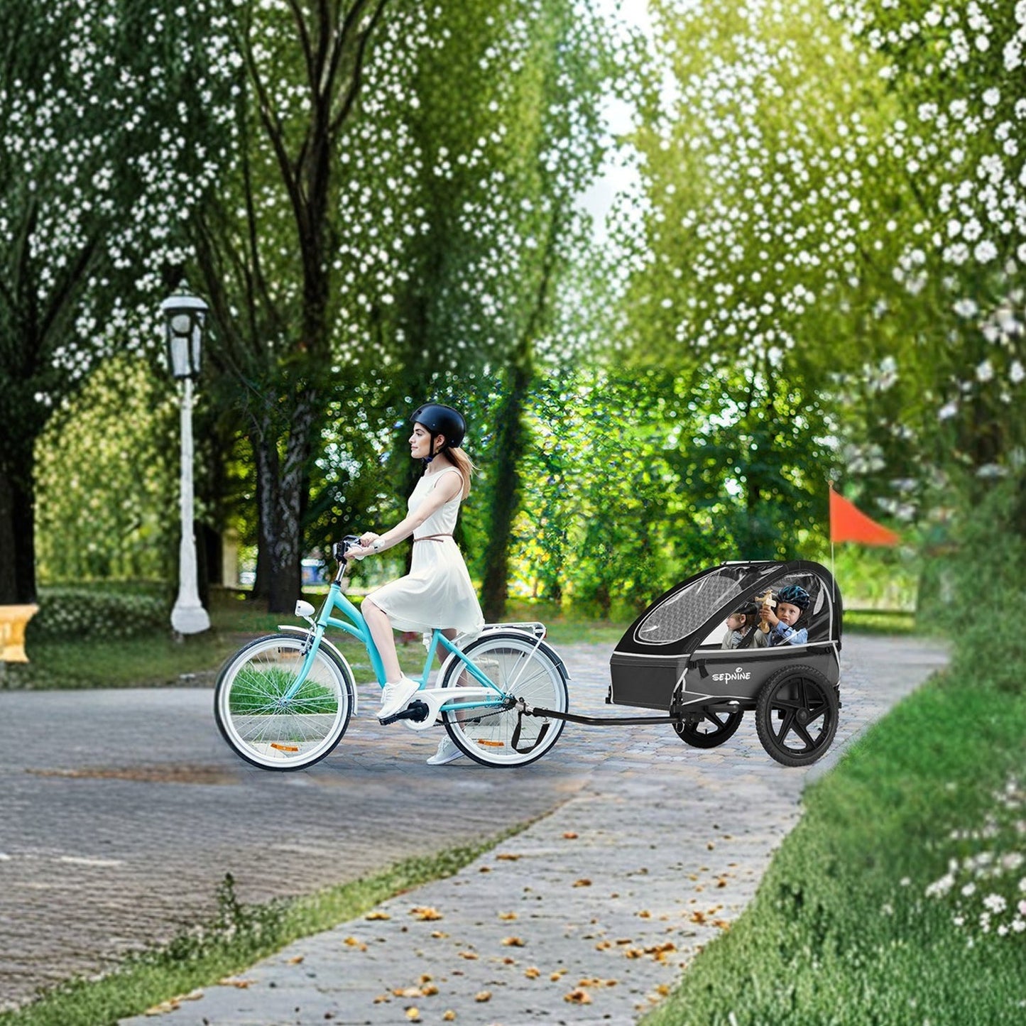 Smarter Kinderfahrradanhänger - Kinderfahrradanhänger - Wheelyshop