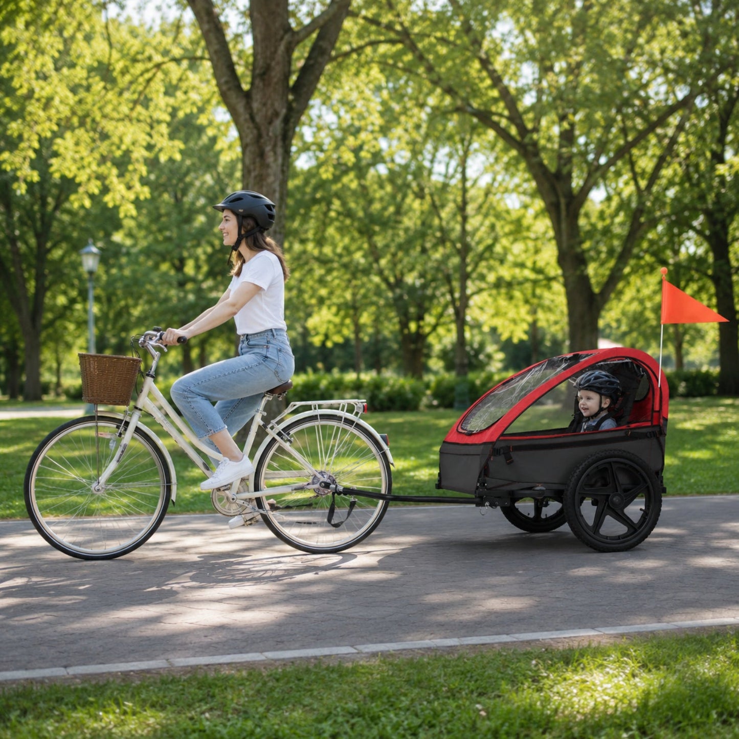 Smarter Kinderfahrradanhänger - Kinderfahrradanhänger - Wheelyshop