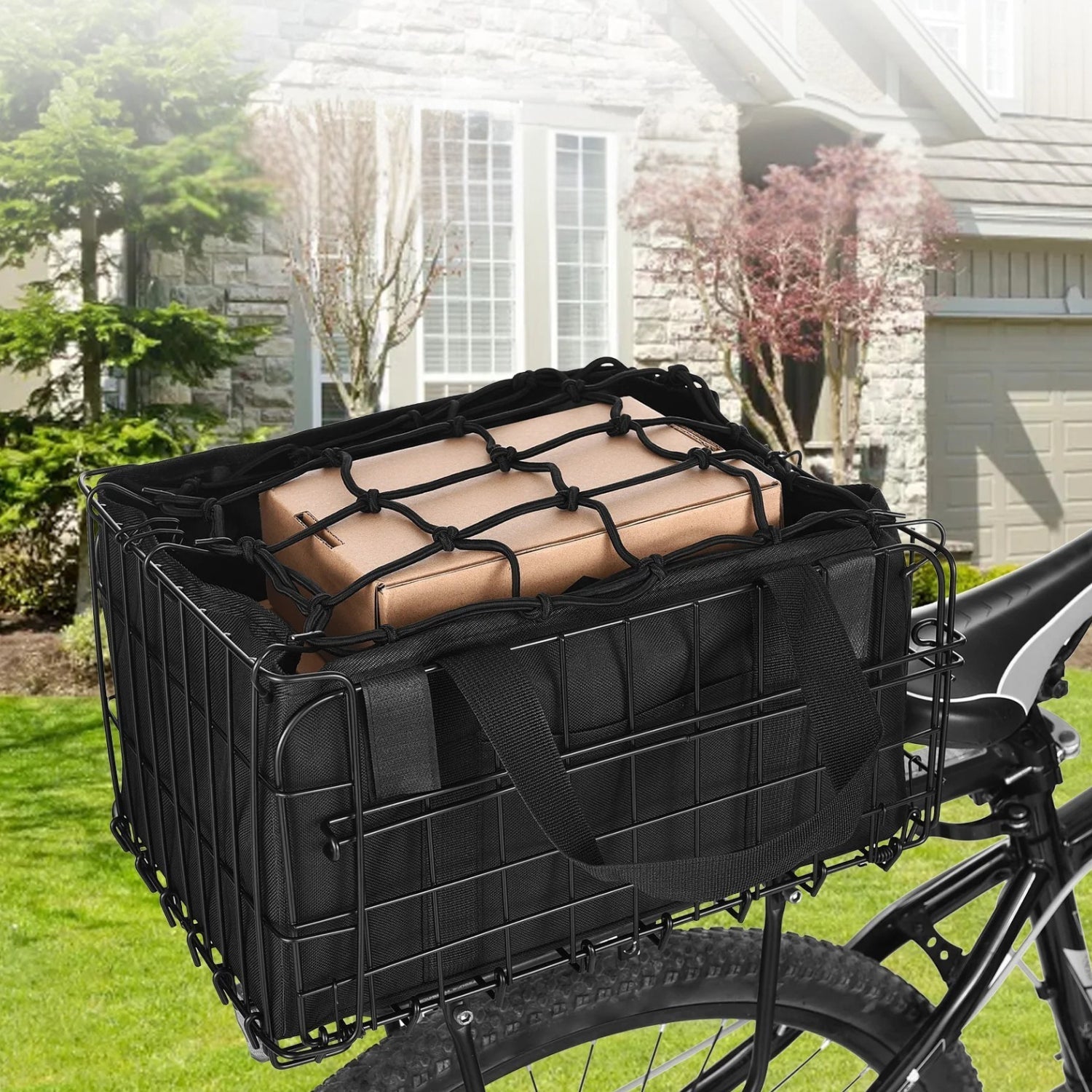 Smarter Fahrradkorb mit abnehmbarer Tasche - Zubehör - Wheelyshop