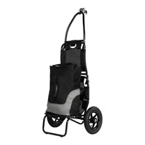 Smart Lastenanhänger in Schwarz als Handwagen