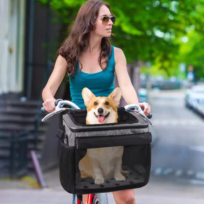 Smarter Haustierkorb Fahrrad vorne - Zubehör - Wheelyshop