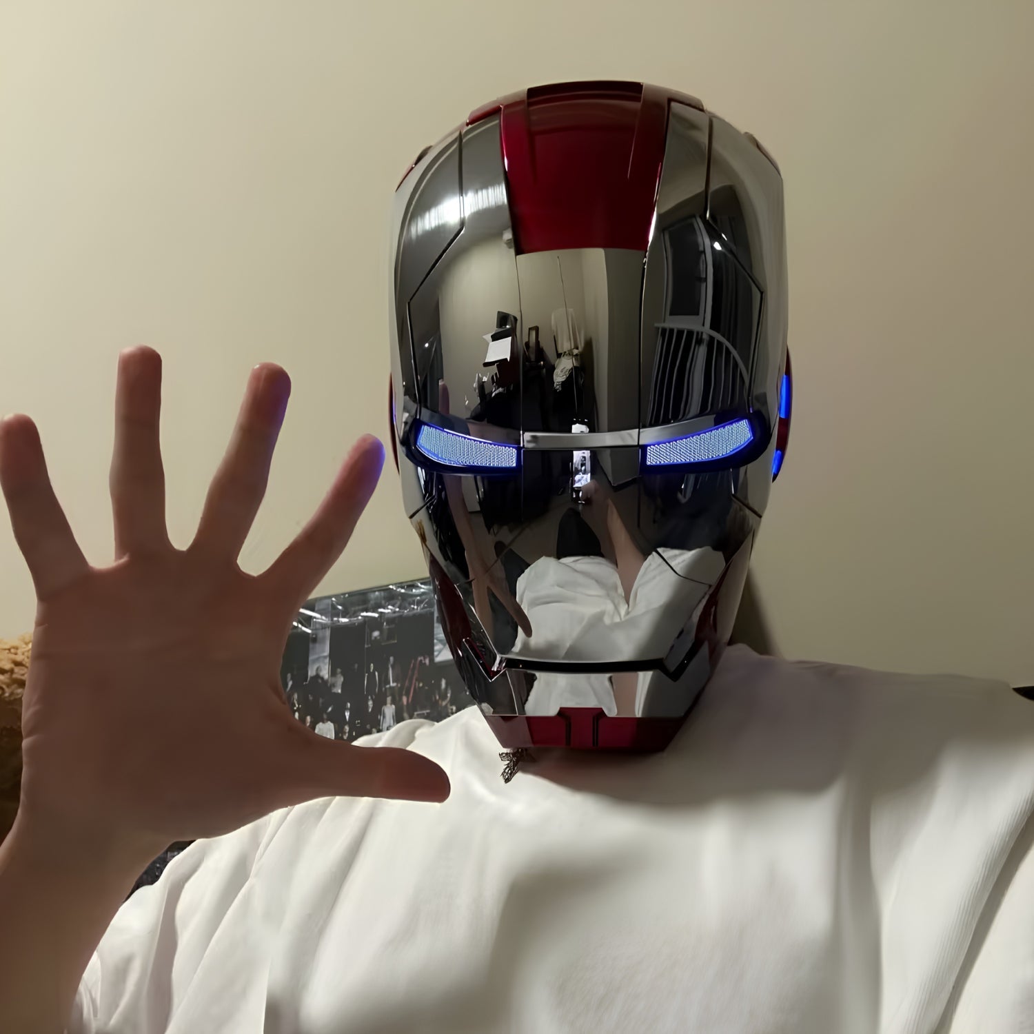 Smarter Helm - Iron Man Edition - Zubehör - Wheelyshop