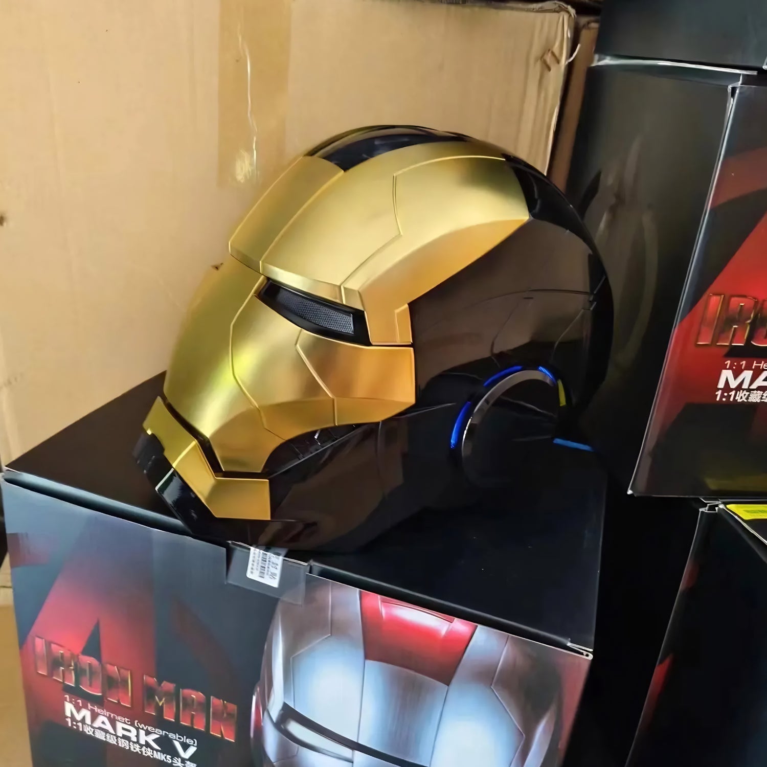 Smarter Helm - Iron Man Edition - Zubehör - Wheelyshop