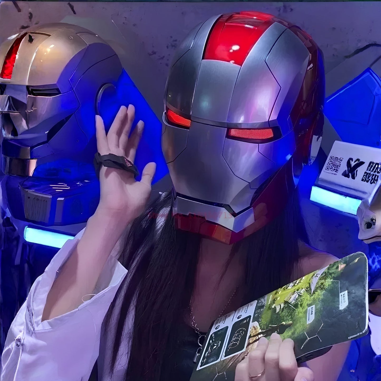 Smarter Helm - Iron Man Edition - Zubehör - Wheelyshop