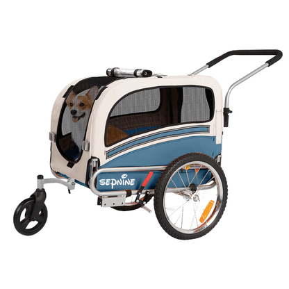 Hundeanhänger Fahrrad 20303B - Hundeanhänger - Wheelyshop
