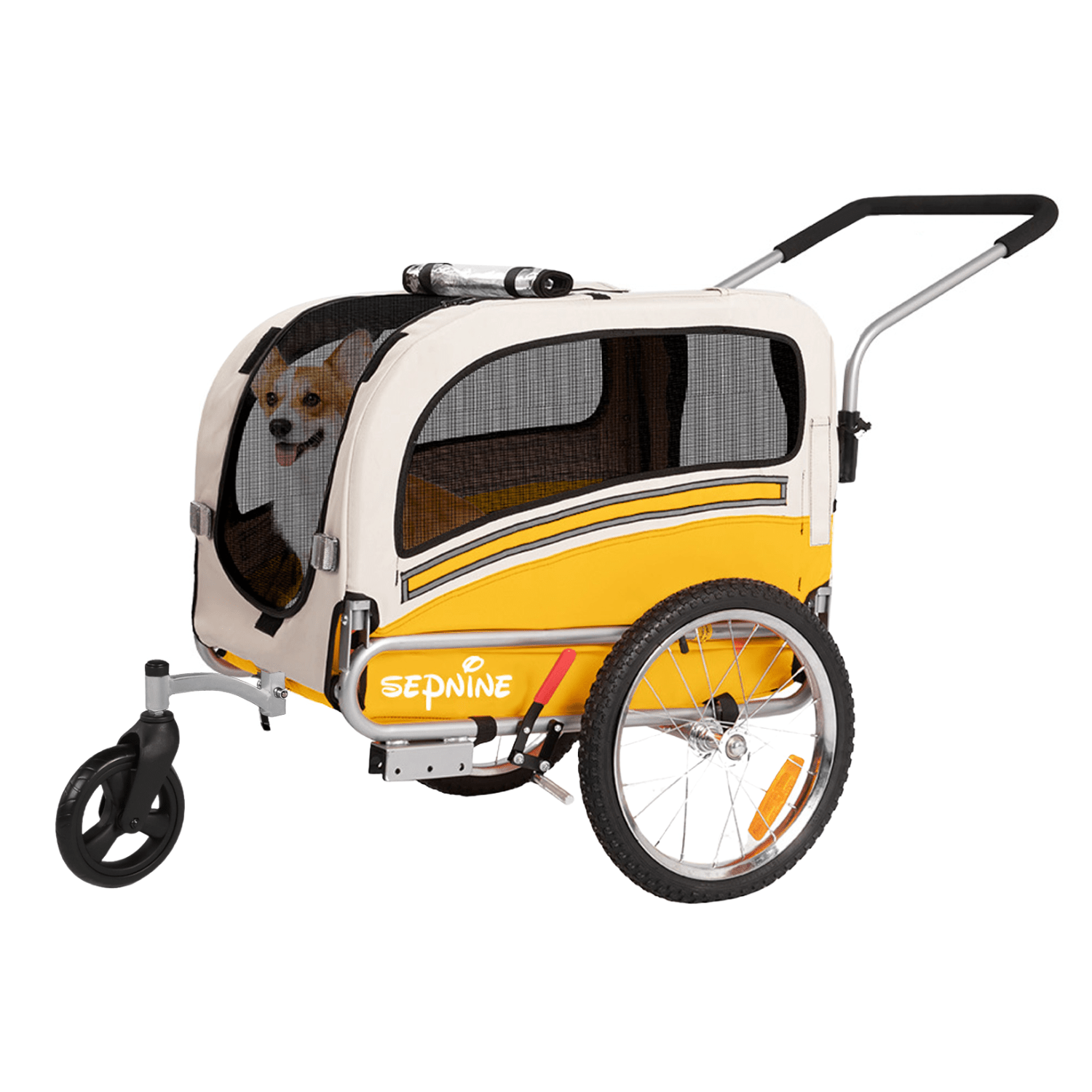 Hundeanhänger Fahrrad 20303B - Hundeanhänger - Wheelyshop