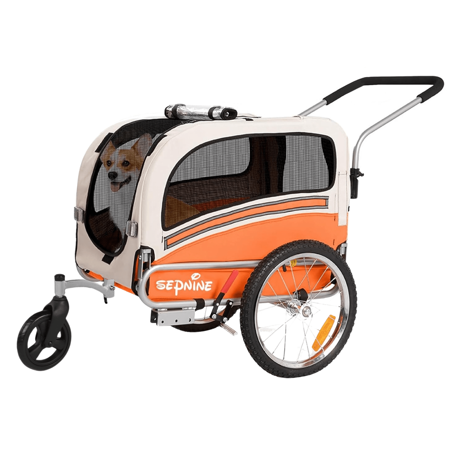 Hundeanhänger Fahrrad 20303B - Hundeanhänger - Wheelyshop