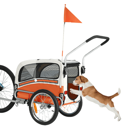 Hundeanhänger Fahrrad 20303B - Hundeanhänger - Wheelyshop