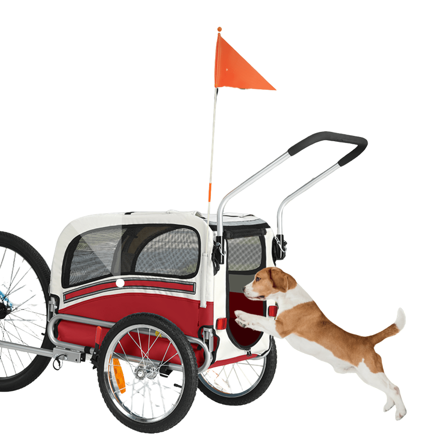 Hundeanhänger Fahrrad 20303B - Hundeanhänger - Wheelyshop