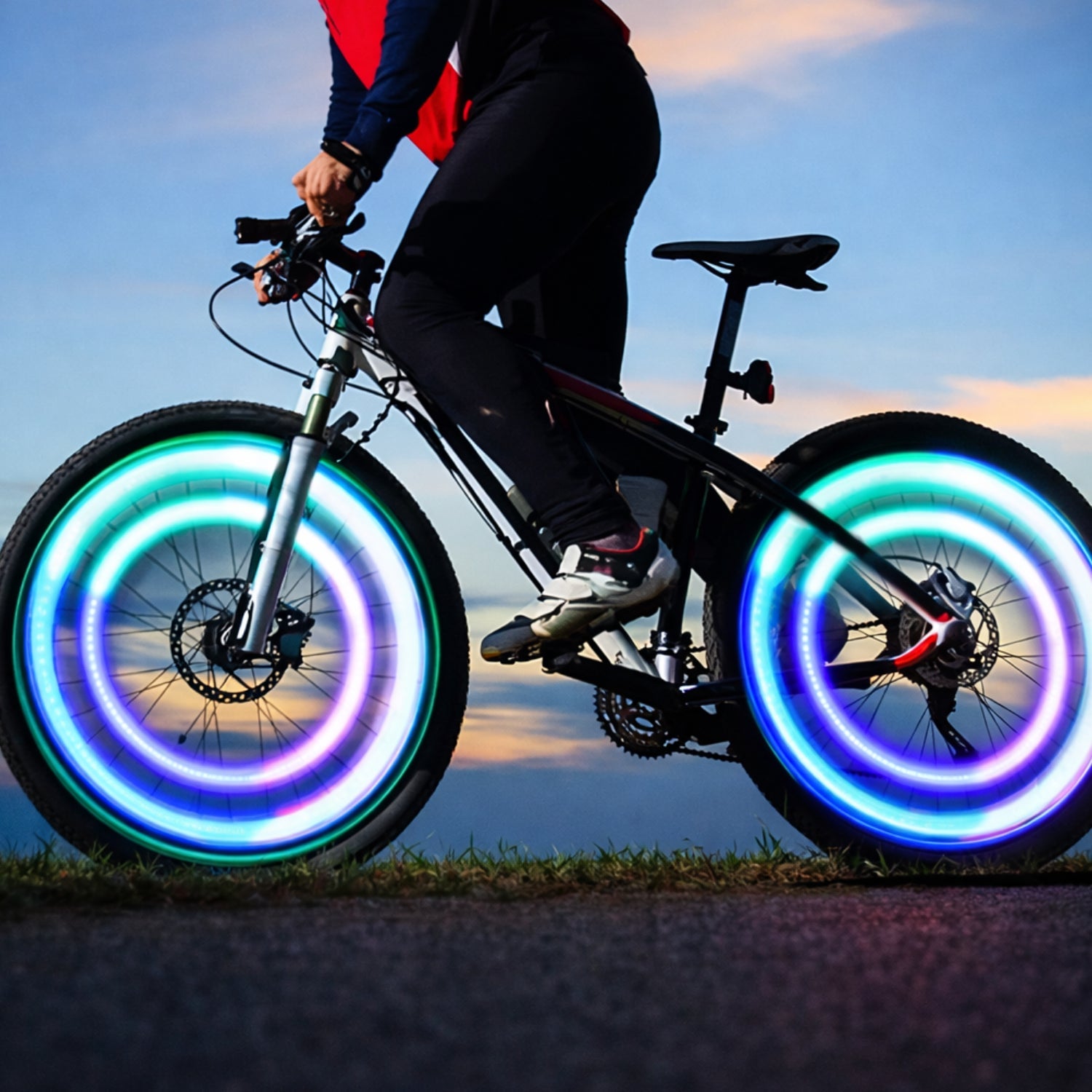 Smarte LED-Speichenlampe Fahrrad - Zubehör - Wheelyshop