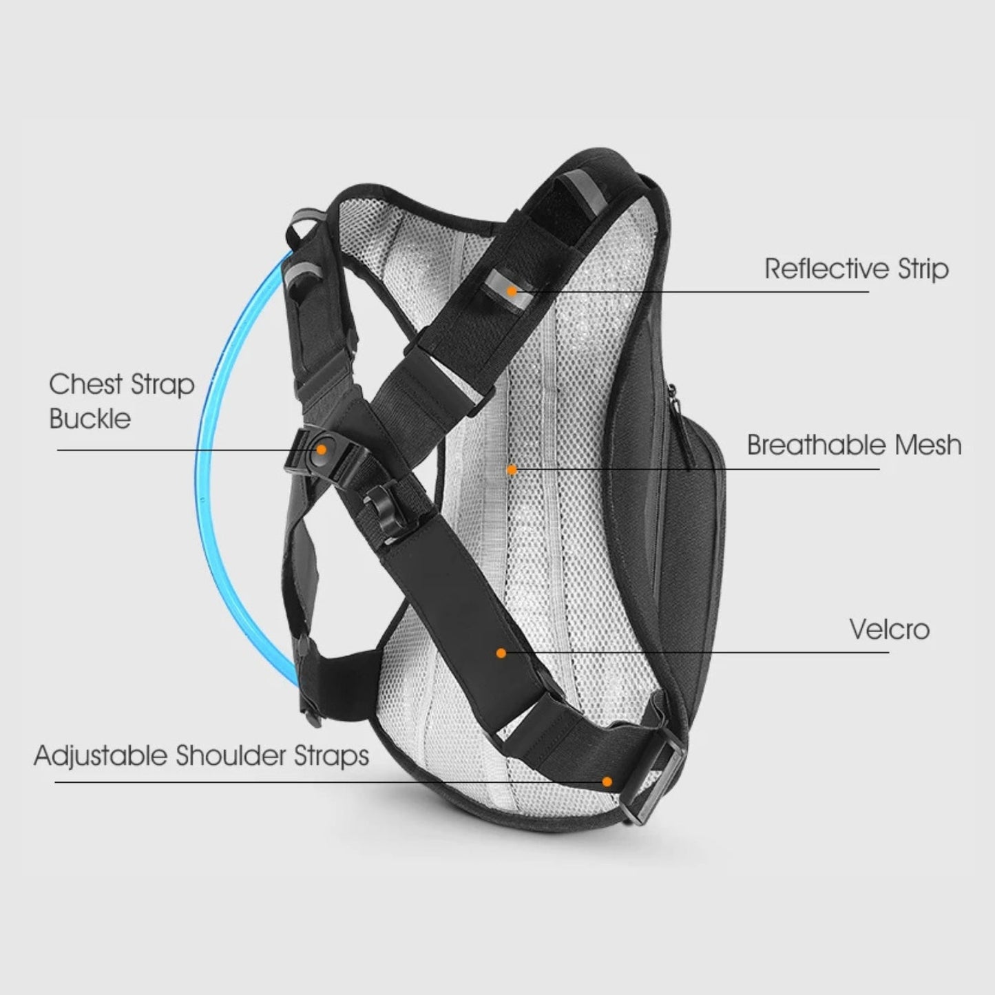 Smarter Rucksack mit Trinkblase - Zubehör - Wheelyshop