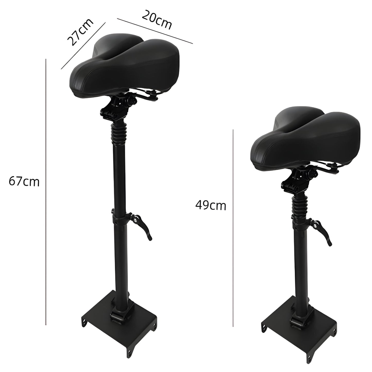 Smarter Sattel Ninebot E2 / E2 Pro / E2 Plus - Zubehör - Wheelyshop