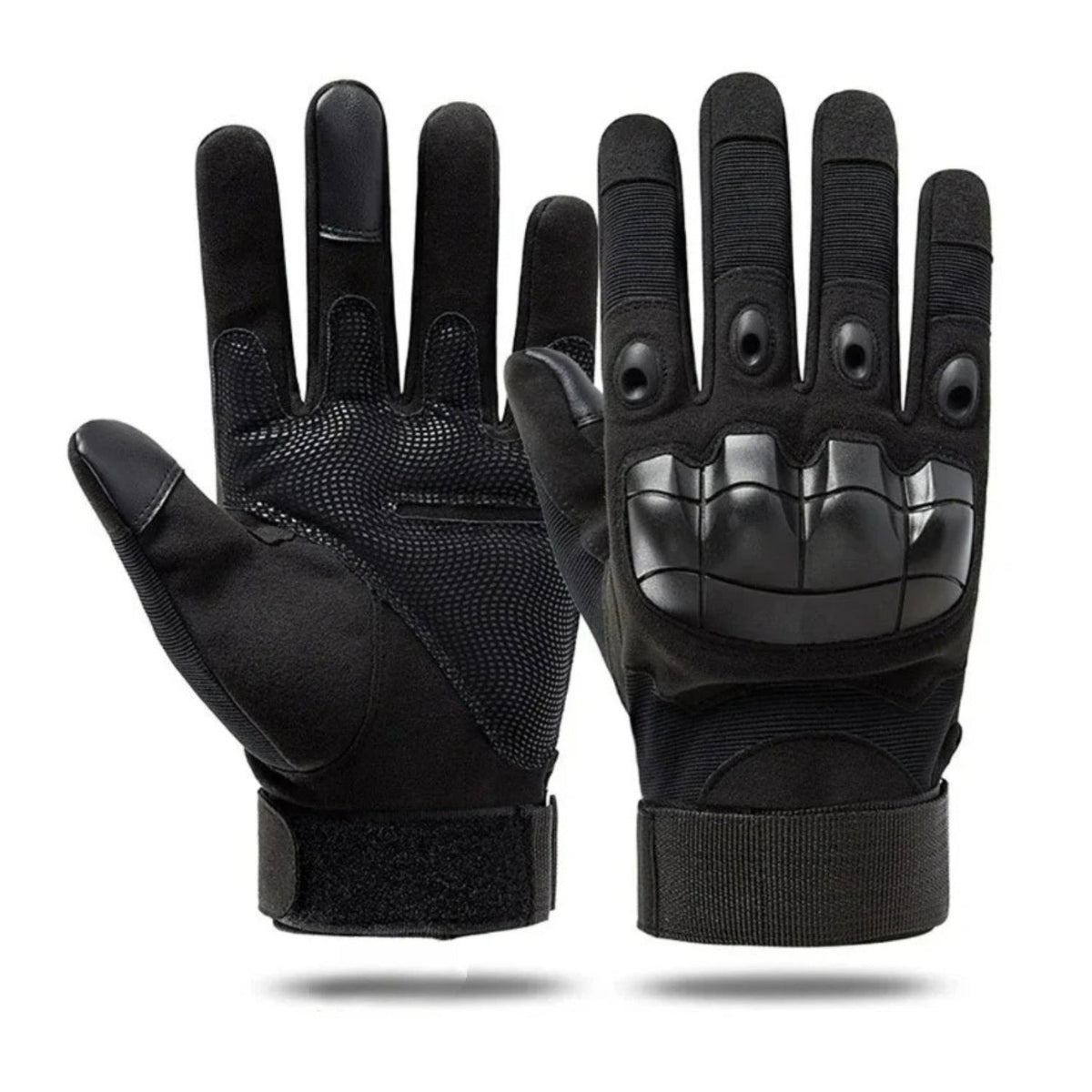 Smarte Handschuhe Military Edition in Schwarz, beide Teile