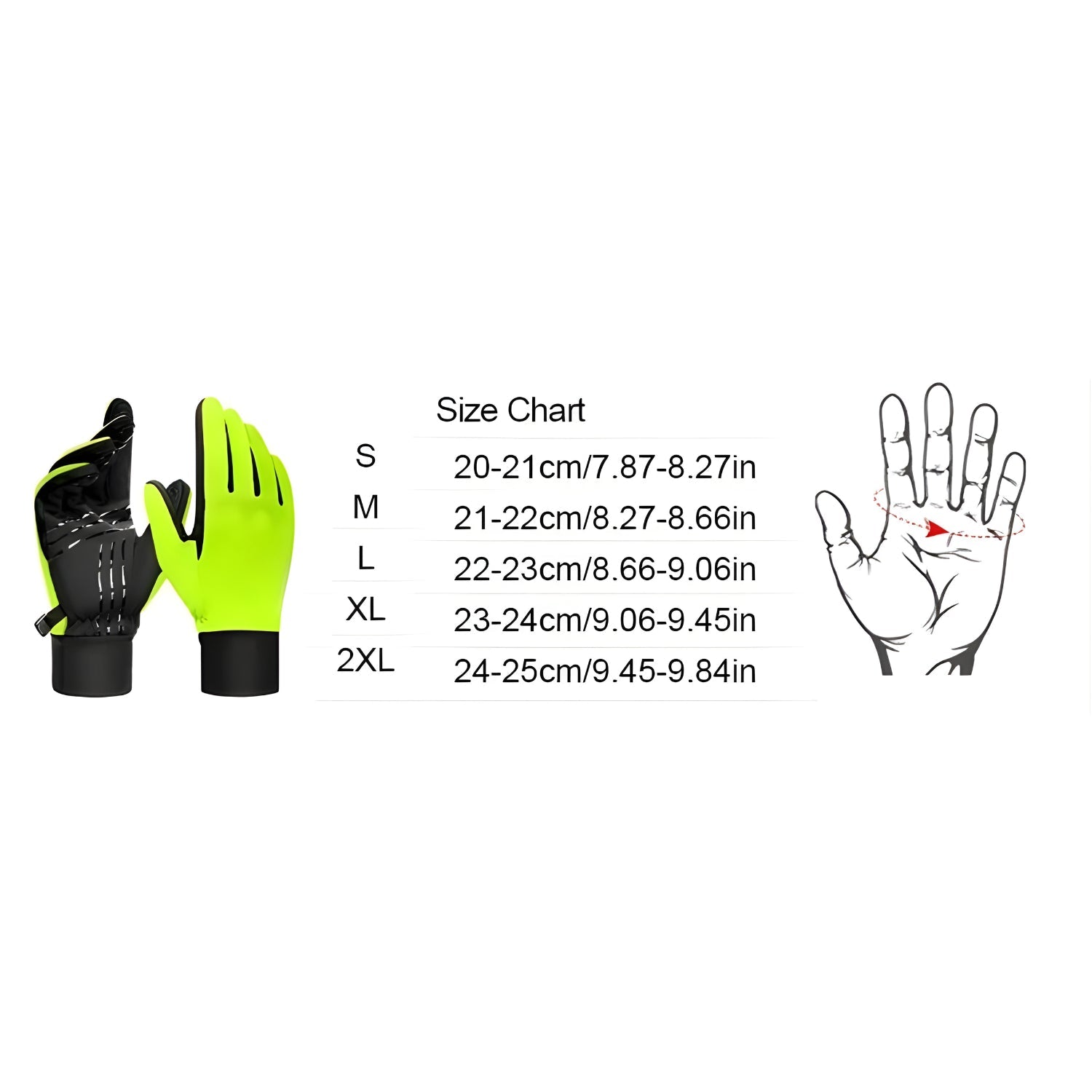 Smarte Handschuhe - Neon - Zubehör - Wheelyshop