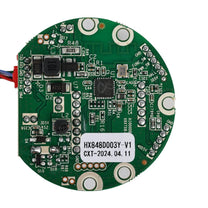 Controller mit Display und Kabel für HX X8: Rückseite des Displays
