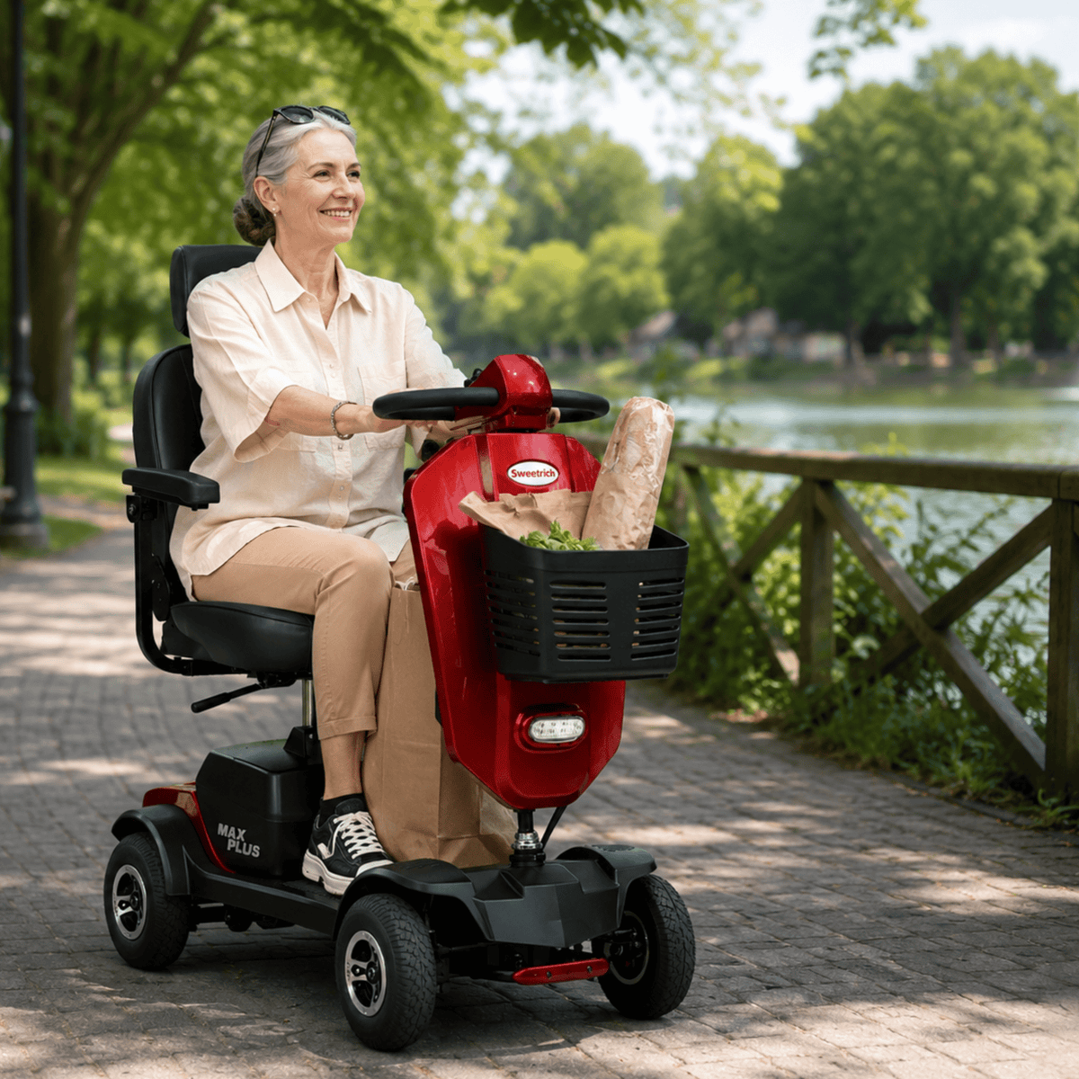 Sweetrich Max Plus - Elektrorollstuhl - Wheelyshop