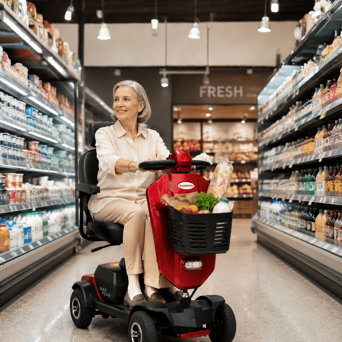 Sweetrich Max Plus - Elektrorollstuhl - Wheelyshop