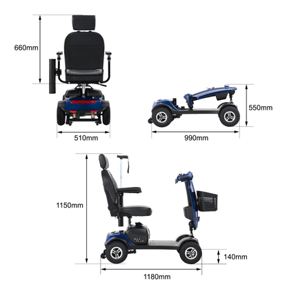 Sweetrich Max Plus - Elektrorollstuhl - Wheelyshop