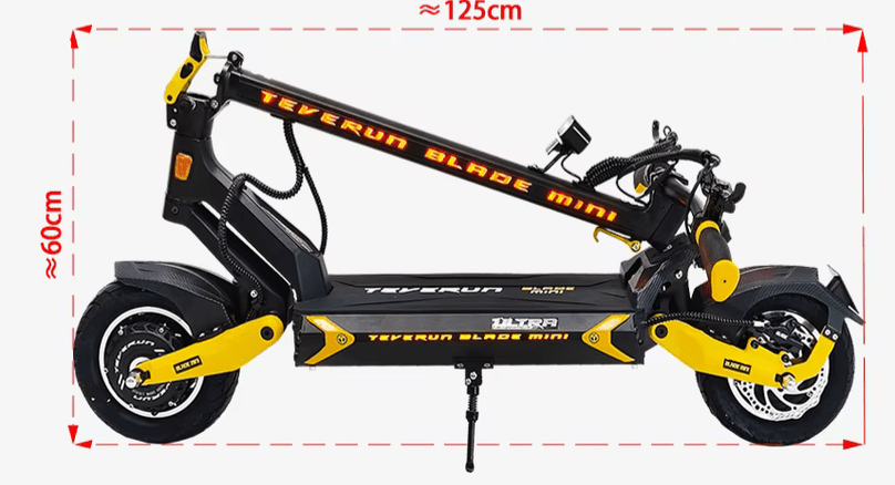 TEVERUN BLADE MINI ULTRA V4 - E-Scooter - Wheelyshop