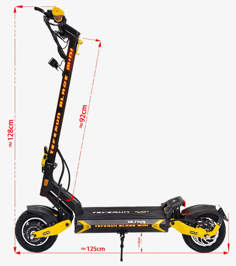 TEVERUN BLADE MINI ULTRA V4 - E-Scooter - Wheelyshop