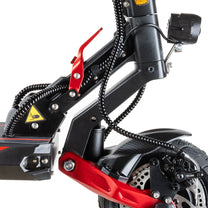 Vorderrad und Gabel des TEVERUN BLADE Q PRO